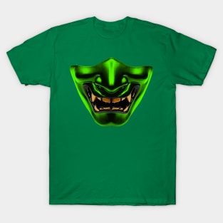 Demon Mask - Green T-Shirt